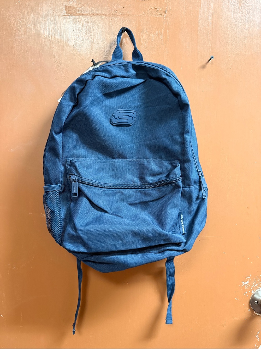 Skechers Dark Blue Classic Backpack with Front Pocket